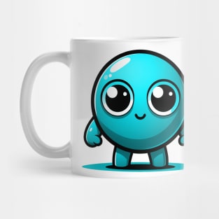 CUTE CYAN PEA (ERVILHA CIANO FOFA) Mug